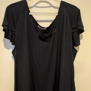 EUC Navy Blue Top
